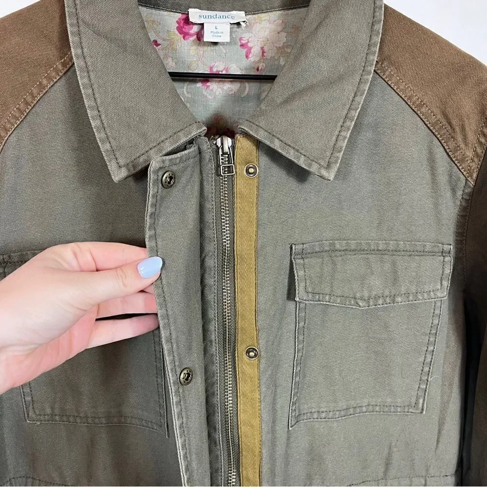 Sundance utility coat jacket | size L
